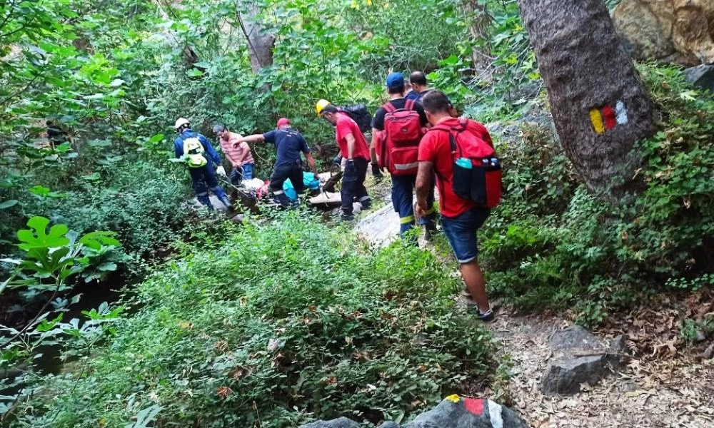 Ιεράπετρα: Διέσωσαν άνδρα ο οποίος τραυματίστηκε λόγω πτώσης στο δάσος Σελάκανο